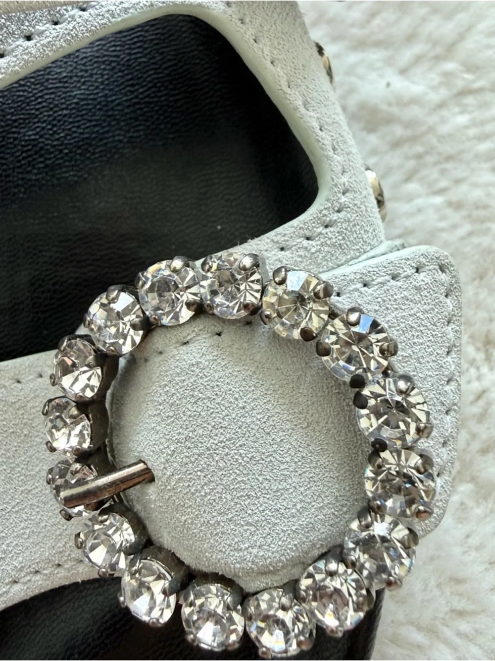 Isabel Marant women suede sandals with crystals size 36 EU Authentic - Picture 5 of 10